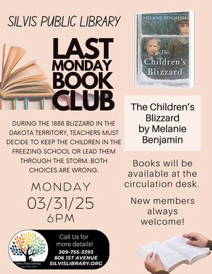 Last Monday Book Clu